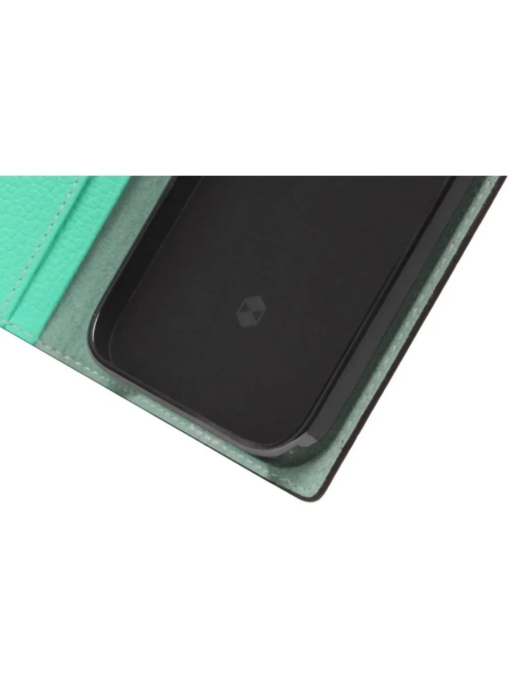 Handcrafted Neon Leather Wallet Case for iPhone 13 Pro Max - Card Holders & Cash